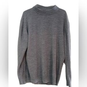 Harvie & Crosbie Grey Knit Hat with Green Logo Patch